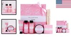 Moisturizing Bath And Body Gift Set  6 Pieces Of Luxury Self-care For Women