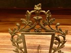 Superb Antique Cast Iron Frame-gilted Ca  Late 19th C  Rare  y8-w7-a9 