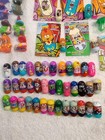 Moose Mighty Beanz 2003 Lot Of 46  Cards  Rubber Casings  Checklist   Red Case