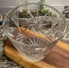 Lead Crystal Ice Bucket  Vintage In Excellent Condition 