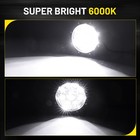 Auxbeam 5  Inch Led Light Pods Bar Spot Drl Driving Fog Lamps Suv Offroad Truck