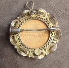  Mid-century Italian 800 Silver Gilt Filigree By Fratelli Coppini