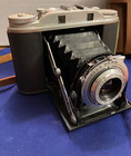 Vintage 1950s Ansco Speedex Special R Rangefinder Camera With Case   Manual