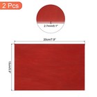 2 Pcs Stained Glass Sheet Mosaic Tile 7 9 Inch X 5 9 Inch Deep Red