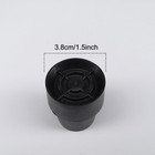Squequ 8 Pack Mini Rebounder Diameter 2 5cm 1inch  Height 4cm 1 57inch  Black