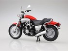 New Aoshima Yamaha Vmax Fire Red 1 12 Diecast Motorcycle Model From Japan