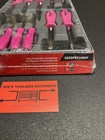 Snap-on Tools New Pink 10pc Screwdriver   Magnet Pocket Prybar Set Sdddpbx100ep