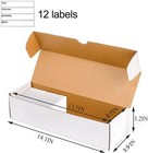 Cedilis 12 Pack 800-count Trading Card Storage Cardboard Storage Boxes For