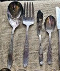 Lot Of 38 Vintage 1847 Rogers Brothers Ambassador Silver Plated Flatware Is