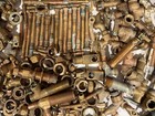 38 8 Lb Bulk Brass Scrap Lot Plumbing Valves Stems Steampunk Foundry Melt Stock