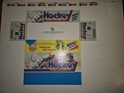 1975 Topps Hockey Uncut Display Wax Pack Box Empty Proof Vault