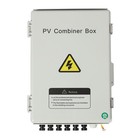 6 String Solar Pv Combiner Box 15a Circuit Breaker For Solar Panel Plastic