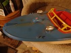 Ideal Windup Power Speedboat Motor Driven Plastic Toy 1960 S 21 In 