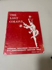The Lost Colony Souvenir Program 1957