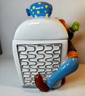 Vintage Disney Goofy Talking Refrigerator Cookie Jar 1990s Works See Video Rare