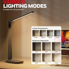 Honeywell Hwt-h2 Cri94 Desk Lamp Usb A c Foldable Dimmable Black Office Light