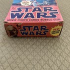 1978 Vintage Topps Star Wars Empty Card Box Orange Series 5th Series 5 Display
