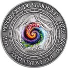 2026 Cameroon Dryad Nature Spirits 2 Oz Antique Finish Silver Coin