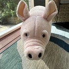 Melissa And Doug Life Size Plush Pig Stuffed Animal Pink Large 32    X 16    Vg
