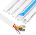 85  Tv Cord Hider Wall Cable Cover Concealer Wire Management Kit Self Adhesive