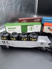 Mixed Lot Of 11 Vintage Lionel O Gauge Train Cars  Boxcars Tank Caboose Dupont