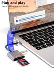Sd Card Reader For Iphone Adapter Usb Lightning To Otg Micro Sd For 17 16 15    