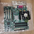 Intel D865glc   D865pes0 Motherboard Socket 478   Cpu 2 4 Pentium 4   I o Plate