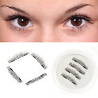  Double Magnetic Eyelashes 3d Reusable False Magnet Eye Lashes Extension Natural