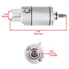 Starter For Honda Atv 500 Trx500fa Trx500 Fa Fga Foreman Rubicon 500 2001-2014