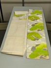 Japanese Vintage Kimono Fukuro Obi Silk Green Traditional Authentic Dirt 165x11i