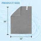 Microfiber Cleaning Cloth - Pack Of 50  Microfiber Towels For Cars 16 X 12 In   