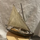 9  Vintage Wooden Detailed Pond Boat yachts