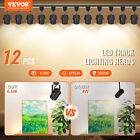 Vevor 12 Pack Led Track Lighting Heads Dimmable H Type Fixtures 6 5w 3000k 470lm