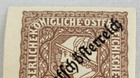   sterreich Austria   Tungmarke 2 Heller   Brown Stamp   1916   B142