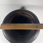 Antique Japanese Brazier Charcoal Hibachi - Chrysanthemum  Dear Wood Metal
