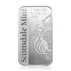 Scottsdale Mint  the One  Lion King Bar 1oz 999 Fine Silver Bullion Coin