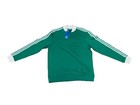 Men s Adidas Originals 3-stripe 1 4 Zip Pullover Sweatshirt Golf Size M Sample