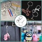 100 Pcs Lanyard Snap Hooks And Key Rings With Chain And Jump Rings For Lanyard