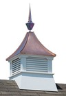 Accentua Olympia Cupola With Square Copper Finial  24 In  Square  62 In  High