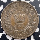 1876-h Newfoundland Large Cent Lot c2868