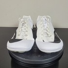 Nike Zoom Rival Sprint Track Spikes White Black Dc8753-100 Men s Sz 9