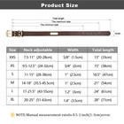 Soft Leather Personalized Dog Collar With Metal Buckle Custom Pet Name Engrved