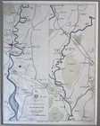 Map Of The Canal From Manchester To Runcorn - 1795 - Mounted Antique Colour Map