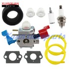 Carburetor For Poulan Fl1500 Fl1500le Gas Leaf Blower Rep Zama C1u-w12b C1u-w12a