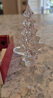 New Mikasa Christmas Tree Crystal Bottle Stopper Studio Nova Wine Bourbon Bottle