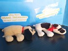 Lot Of 2  vintage  1980s Tonka Pound Puppies Plush Toys Kids Stuffed Animal 1987