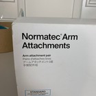 Hyperice Normatec 3 Arm Attachments Pair Compression Sleeves Standard Black Nib