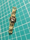 Vtg Freemason Masonic Knights Templar  Gold Tone Lapel Pin