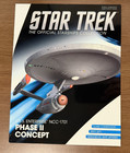 Star Trek Magazine Bs-10  u s s  Enterprise Ncc-1701 Phase Ii Concept  Eaglemoss