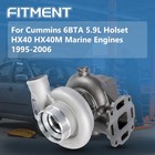 Turbo Charger For Cummins 6bta 5 9l Holset Hx40m Marine 3536620 3536621 3802829